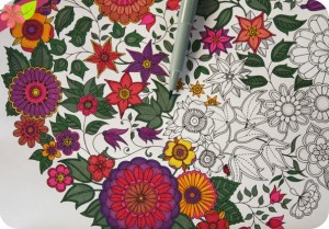 Jardin secret, carnet de coloriage et chasse au trésor anti stress-4