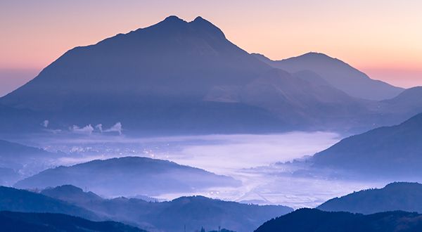 由布岳的雲海