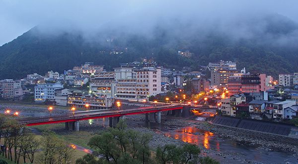 飛驒川與下呂大橋