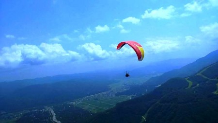 在日本的二三事 －高空之旅，挑戰飛行傘 (1)